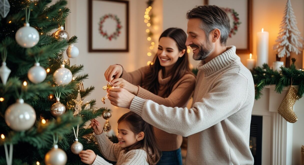 Sådan skaber du en hyggelig julestemning med rammer og juletraespyn